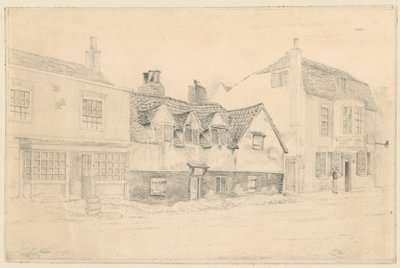 Casas de beneficencia de Gravel Pit, Notting Hill Gate, Londres de English School