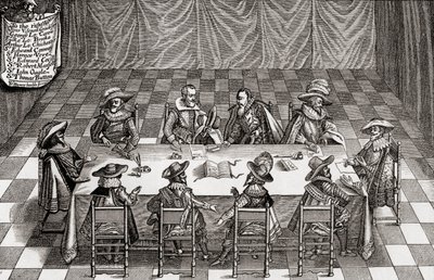 Consejo de Guerra de Gran Bretaña durante el reinado de Jacobo I, de 