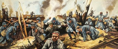 Grandes eventos en la historia: El frente occidental de English School