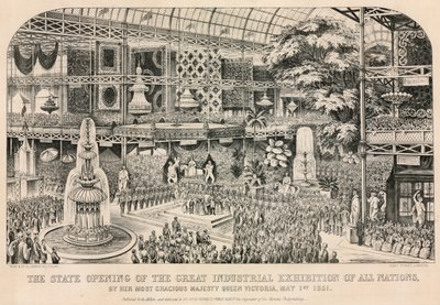 Gran Exposición, 1851, Apertura el 1 de mayo de 1851 de English School