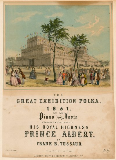Polka de la Gran Exposición, 1851 de English School