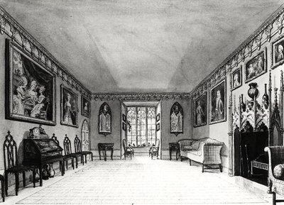 Gran salón de Strawberry Hill de English School
