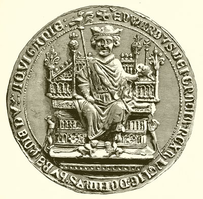 Gran Sello de Eduardo I de English School