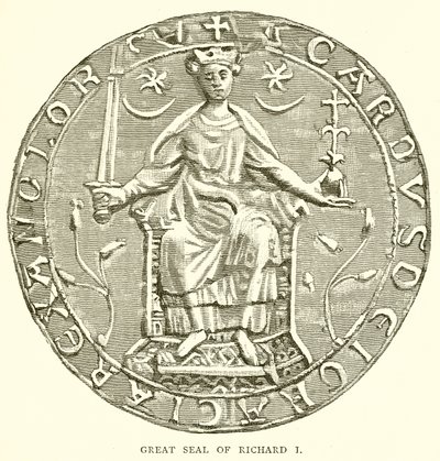 Gran Sello de Ricardo I de English School