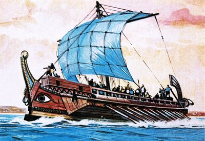 Transporte de carga griega de English School