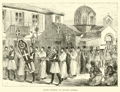 Funeral griego en Levadia, Ática de English School