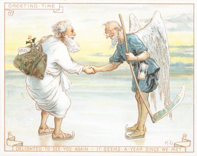 Tiempo de saludo, Tarjeta de Navidad de English School
