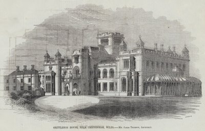 Grittleton House, cerca de Chippenham, Wilts de English School