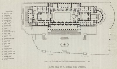 Plano del suelo de St George