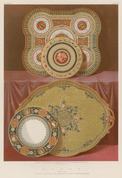 Grupo de la Real Fábrica de Porcelana de English School