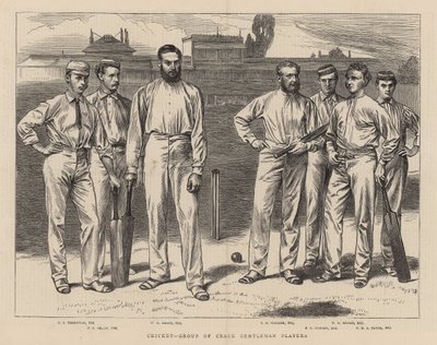 Grupo de jugadores caballeros destacados de English School