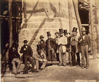 Grupo de Capataces, 1862 de English School