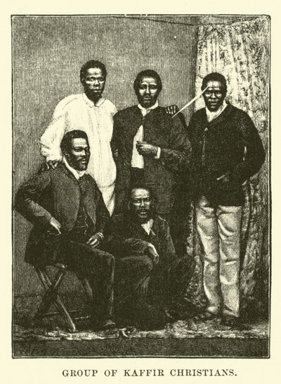 Grupo de cristianos cafres de English School