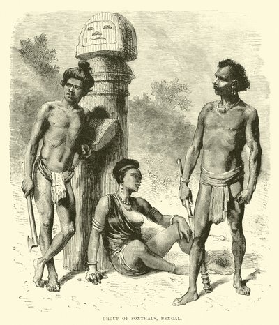 Grupo de Sonthals, Bengala de English School