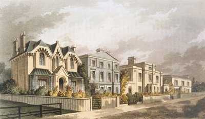 Grupo de villas en Herne Hill, Camberwell de English School