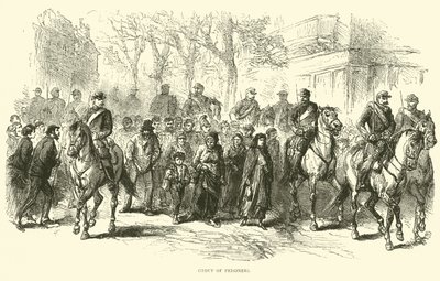 Grupo de prisioneros, abril 1871 de English School