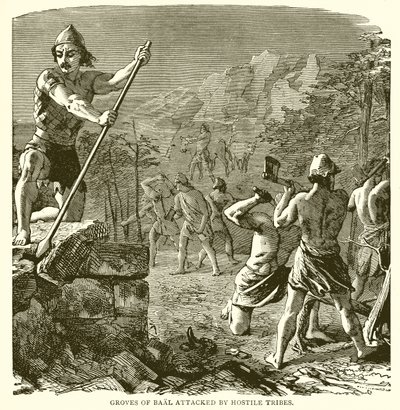 Bosques de Baal atacados por tribus hostiles de English School