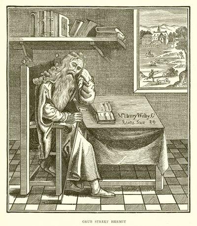 Ermitaño de Grub Street de English School