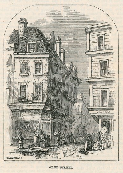 Grub Street, Londres de English School