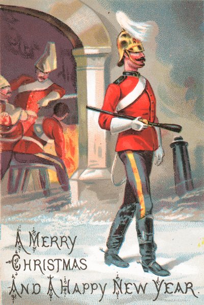 Guardia militar, Tarjeta de Navidad de English School