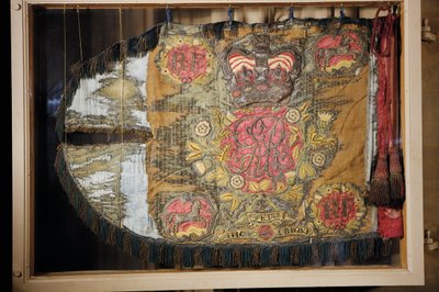 Guión de los Dragones Ligeros 21 del Marqués de Granby, c.1760 de English School