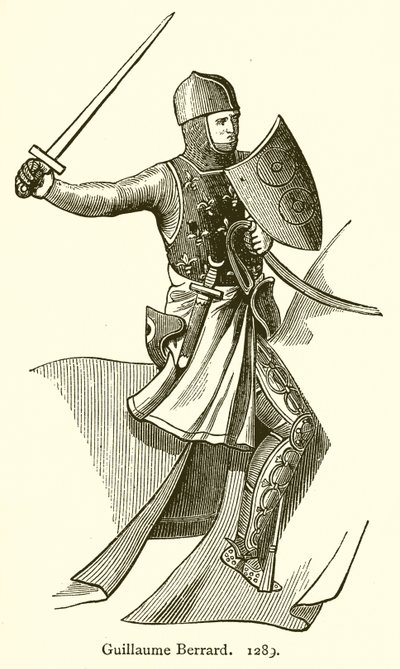 Guillaume Berrard. 1289 de English School