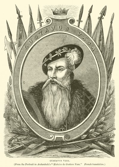 Gustavo Vasa (grabado) de English School