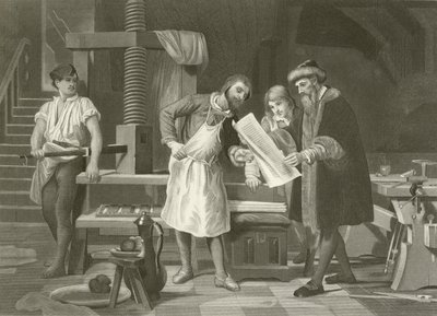 Gutenberg 1400-1468 de English School