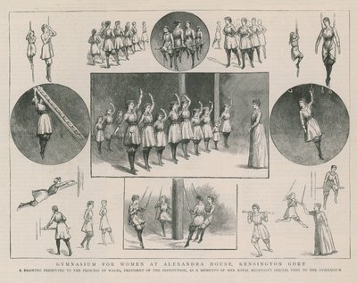 Gimnasio para mujeres en Alexandra House de English School