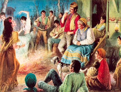 Gitanos de fiesta de English School