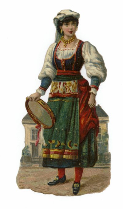 Traje gitano de English School