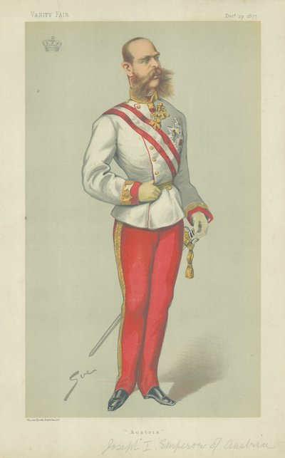 HI & RM Francisco José I, El Emperador-Rey de Austro-Hungría de English School
