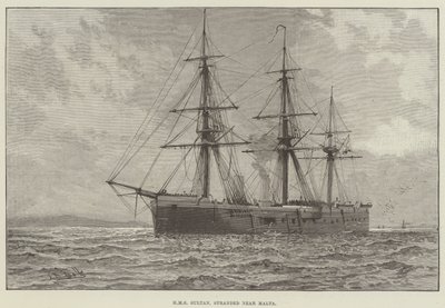 HMS Sultan, encallado cerca de Malta de English School