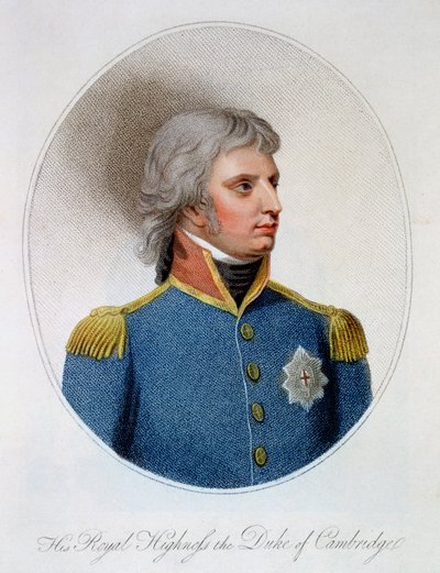 SAR el Duque de Cambridge, 1806 de English School