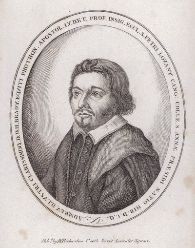 H Brady, editor inglés de un libro sobre derecho canónico a finales del siglo XVII de English School
