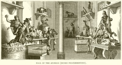 Sala de los Animales (Museo Pio-Clementino) de English School