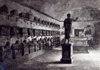 Sala del Arringatore, Museo Etrusco, Florencia de English School
