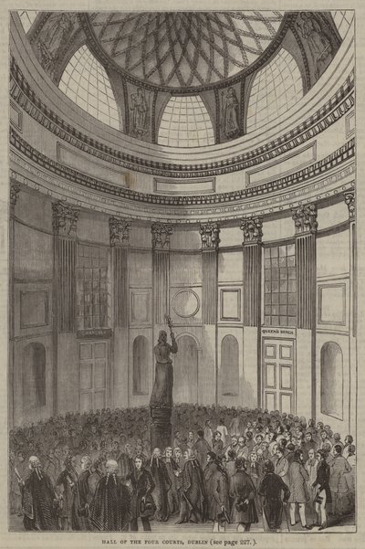 Sala de los Cuatro Tribunales, Dublín de English School