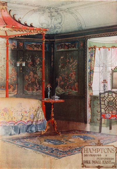 Hampton, decoradores y amuebladores, Pall Mall East de English School