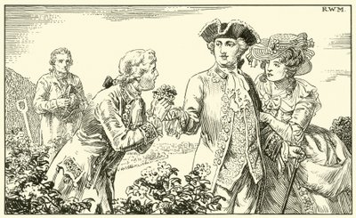 Entregó un ramo de flores de patata a su majestad de English School