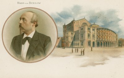 Hans von Bülow, compositor, pianista y director de orquesta alemán de English School