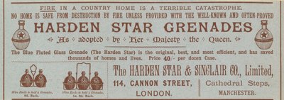 Harden Star Granades, anuncio de English School
