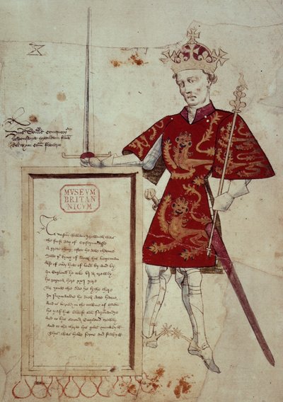Harley 4205 fol.1 Guillermo I (1027-87) el Conquistador, del 