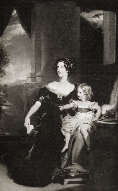 Harriet Duquesa de Sutherland de English School