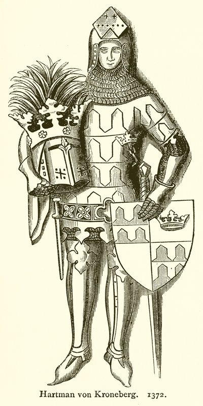 Hartman von Kroneberg. 1372 de English School