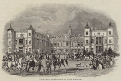 Hatfield House, la Residencia del Marqués de Salisbury de English School