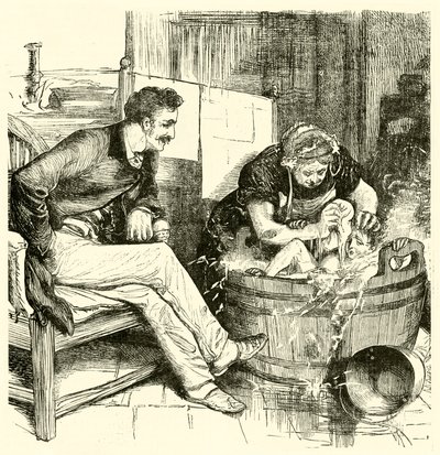 Bañarse (grabado) de English School