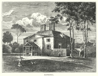 Hawkhill (grabado) de English School