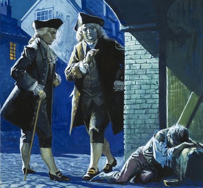 Pintó un cuadro con palabras: James Boswell de English School
