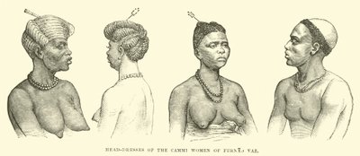 Tocados de las mujeres Cammi de Fernao Vaz de English School